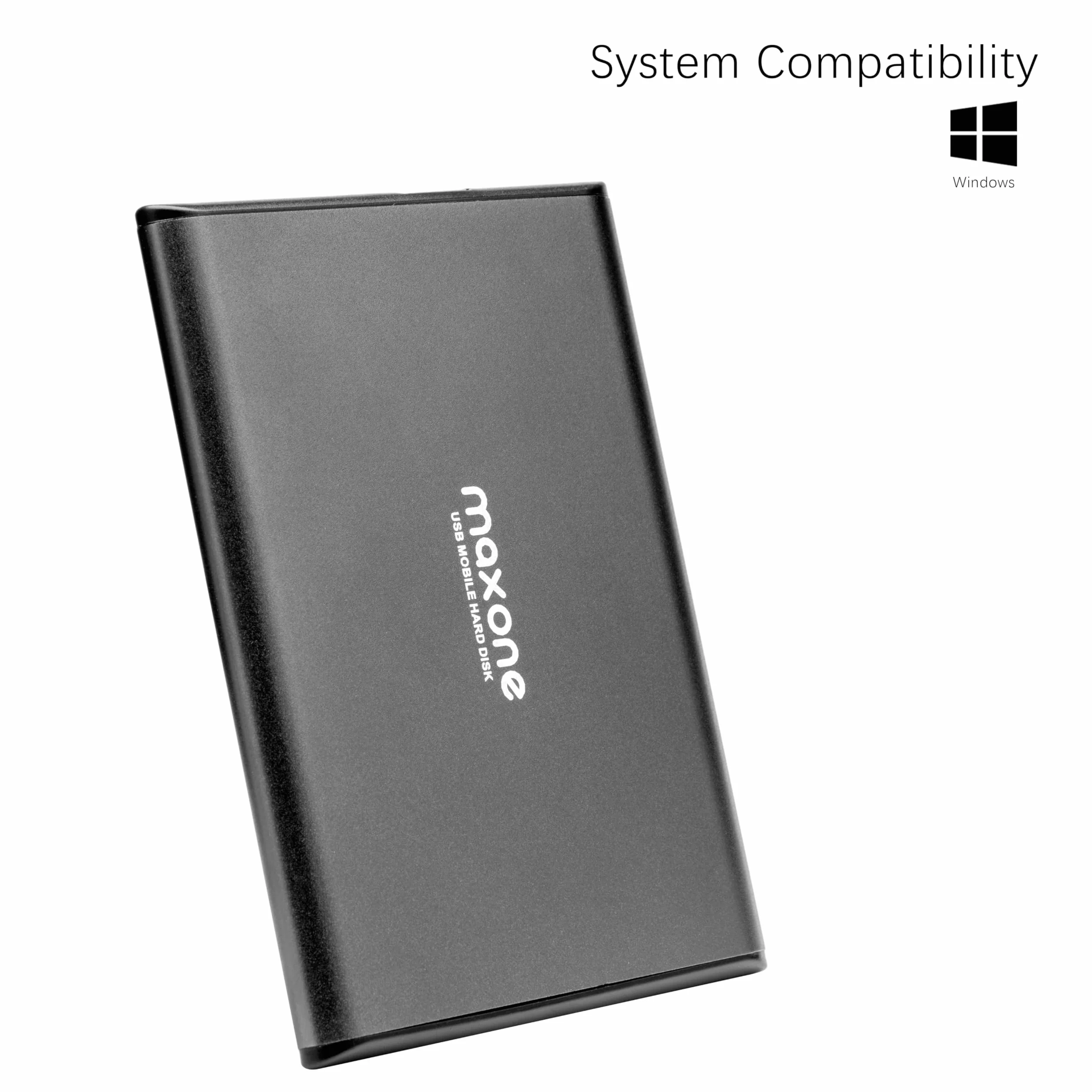 Disco rigido esterno portatile USB 3.0 500 GB 2,5" Charcoal