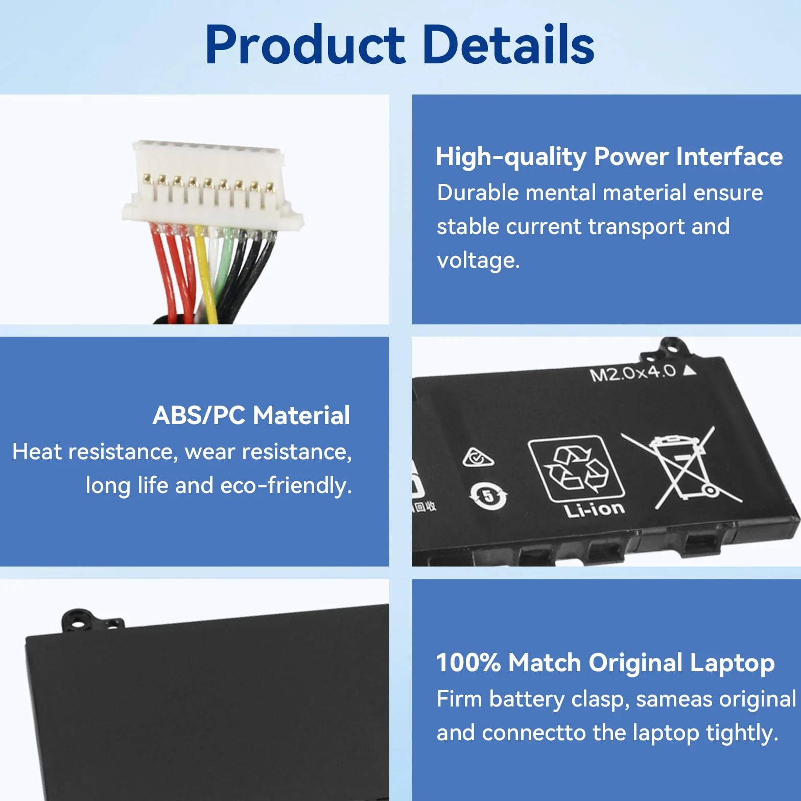 K KYUER 53Wh CC03XL CC03053XL-PL Batteria per HP EliteBook 830 835 840 845 Probook 635 Aero ZBook Firefly 14 G7 G8 Mobile Workstation MT32 MT46 Thin Client L77608-421 L77608-1C2 HSTNN-IB9F L78555-005