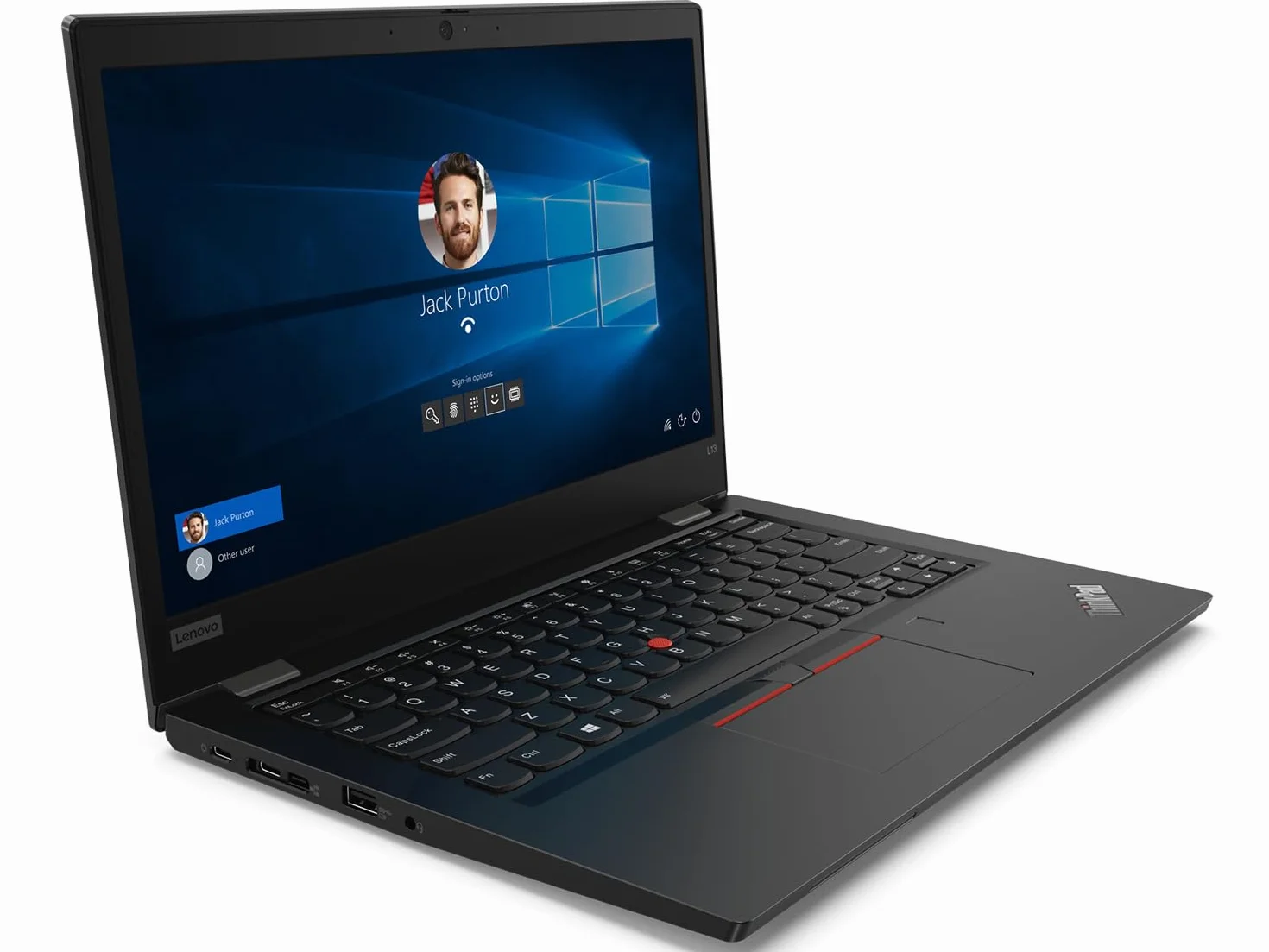 Lenovo Thinkpad L13 Gen 1 Business Laptop, 13,3 pollici FHD, Intel Core i5-10310, 16 GB RAM, SSD da 256 GB, tastiera AZERTY, Windows 11 Pro (ricondizionato)