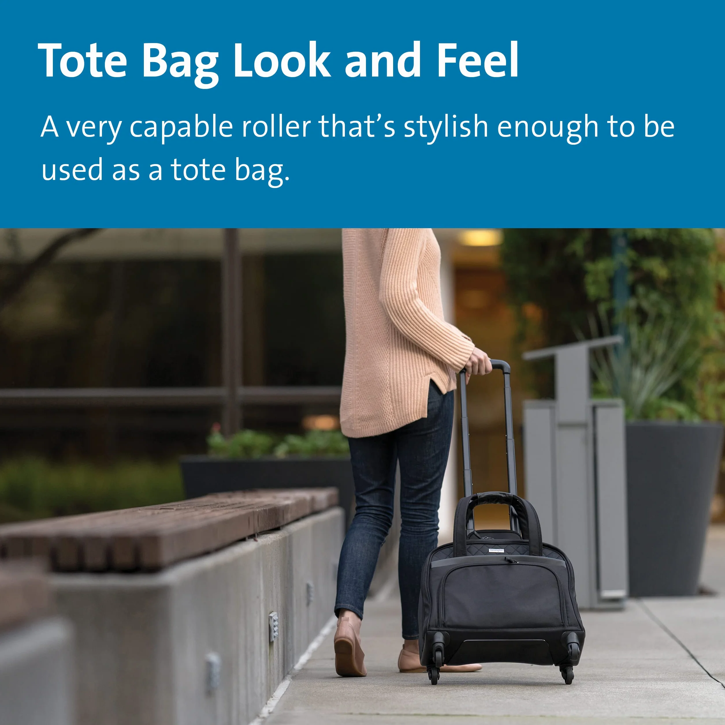 Kensington Trolley per Laptop Contour 2.0 Executive Balance 15.6" 4 Ruote Tote Bag