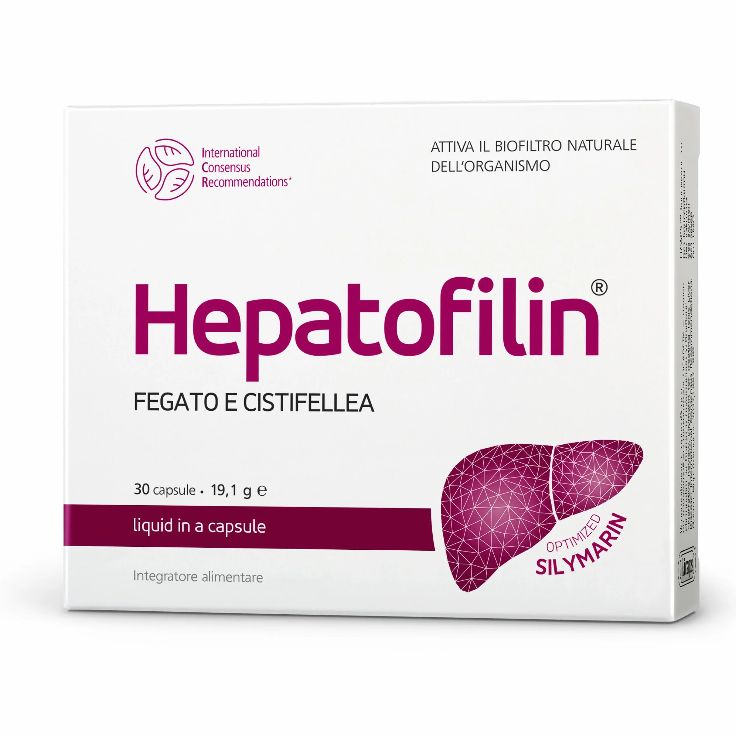 Biofiltro fegato cistifellea silimarina cinarina tarassaco ALA formula liquida assorbimento rapido