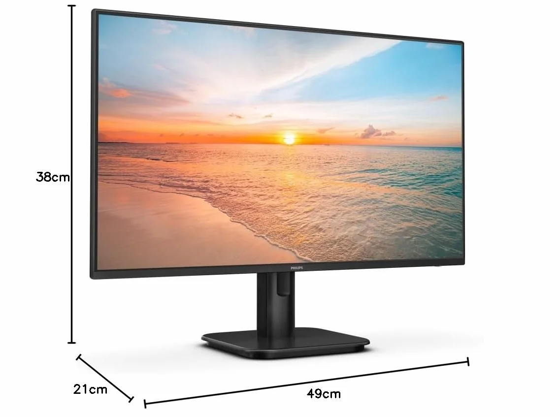 Philips 24E1N1100A Monitor 23.8 pollici FHD 120Hz IPS 4ms GtG Speakers Nero