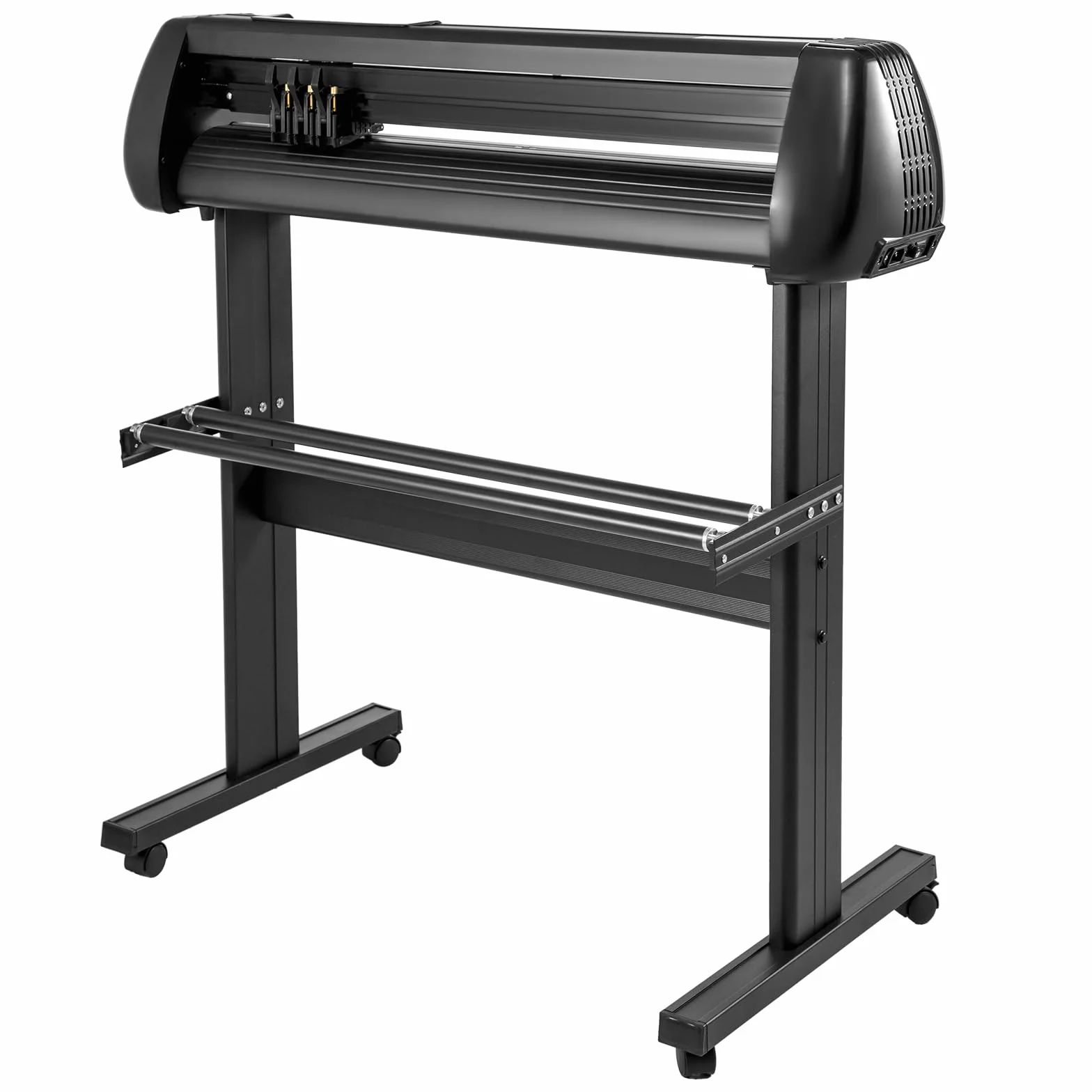 VEVOR Taglierina di vinile, 34 pollici Vinyl Cutter macchina 870 mm carta di alimentazione Vinyl Plotter con stand da terra, taglio plotter macchina velocità regolabile