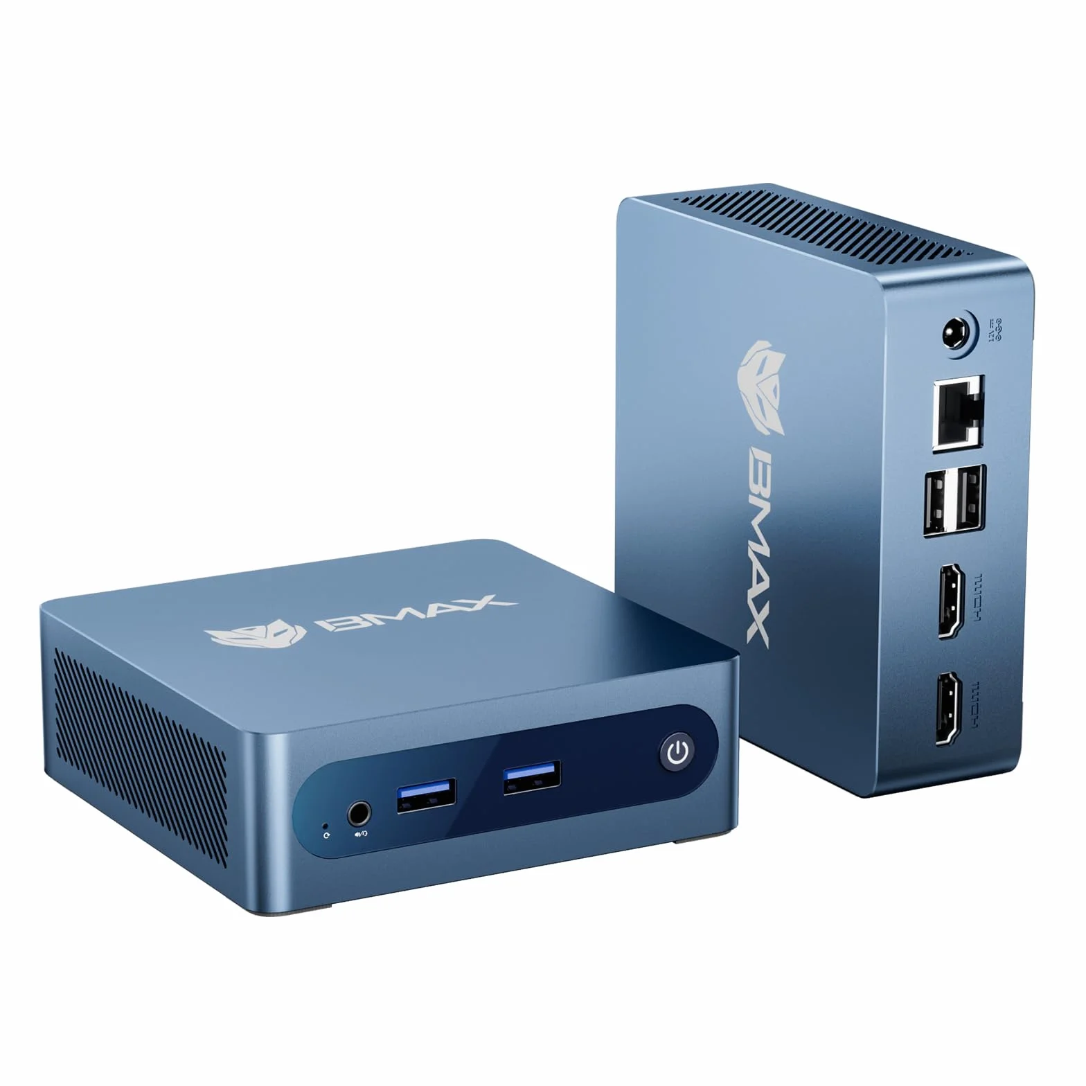 BMAX Mini PC B1 Plus Intel Celeron J3355 6GB RAM 128GB eMMC Espandibile 2TB m.2 SSD Desktop Computer Dual Display 4K@60 Hz HDMIx2 USBx4 WiFi 5 Bluetooth