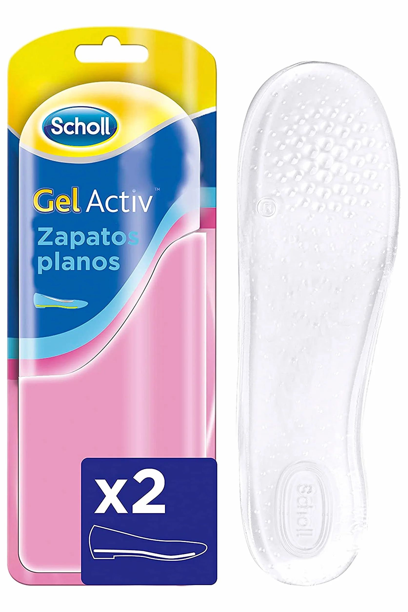 Scholl Gel Activ Solette Donna per Scarpe Basse e Ballerine, 1 Paio