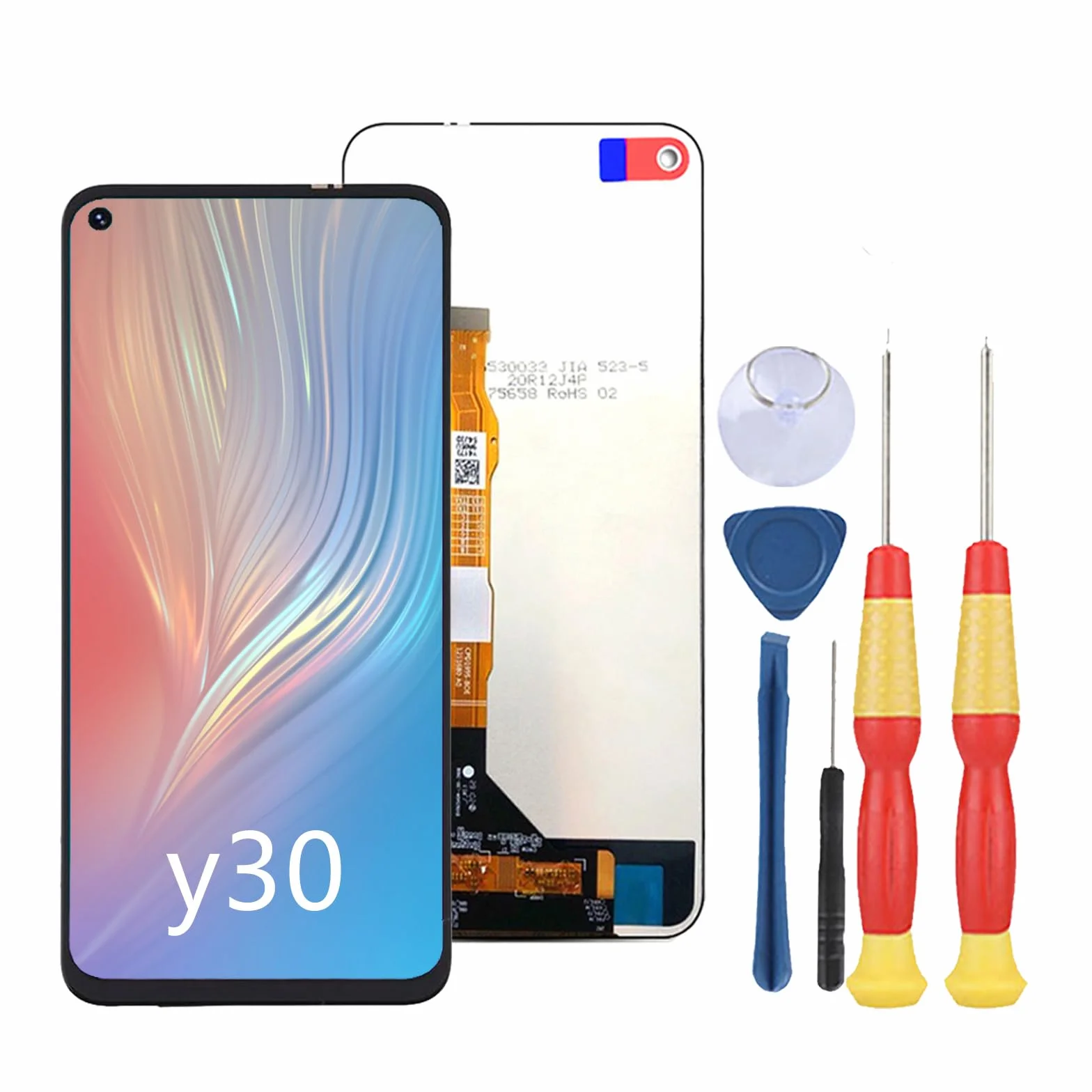 Display LCD compatibile con VIVO Y30 1938 V2034A Display LCD Touch Screen Assembly Parti di ricambio con strumenti.