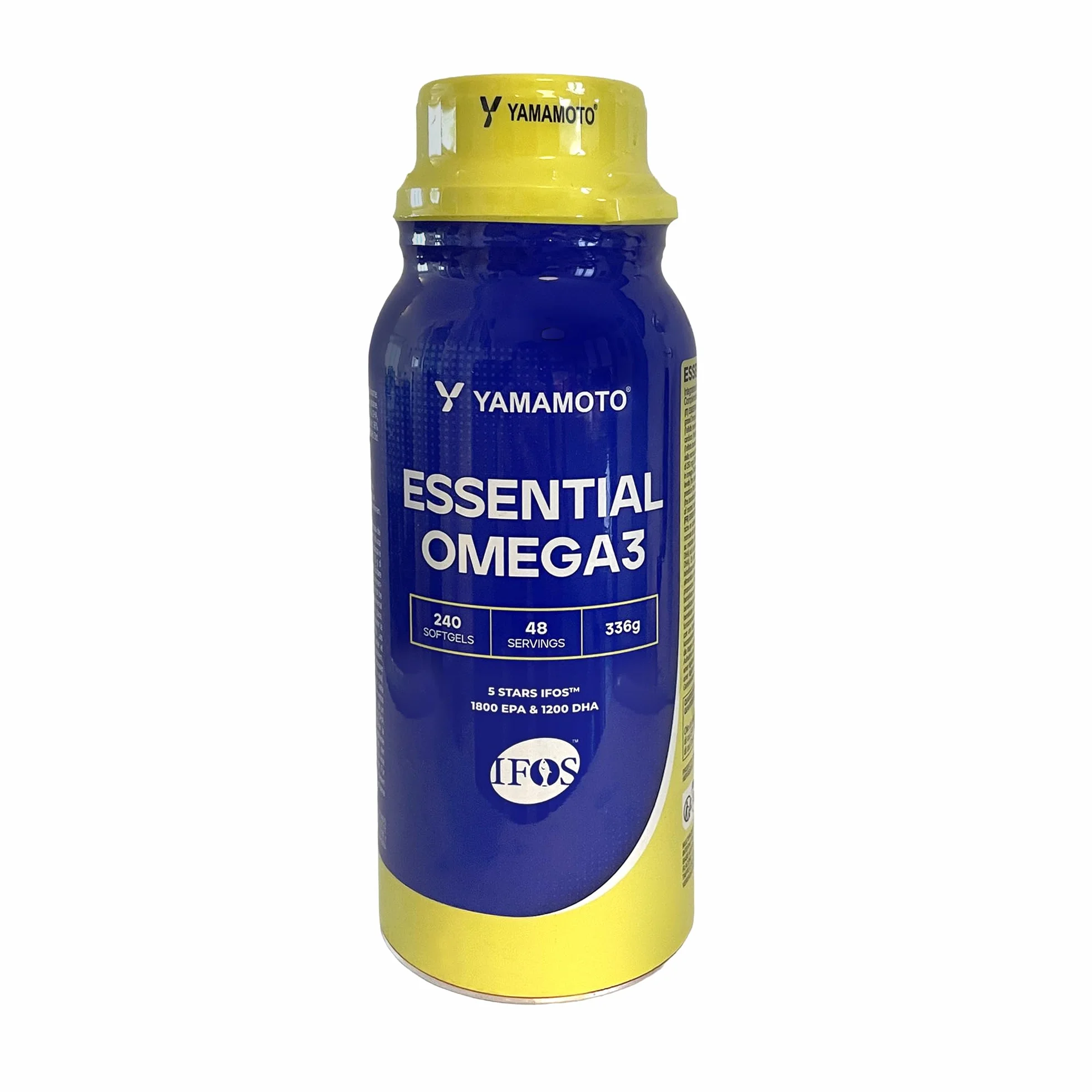 YAMAMOTO NUTRITION Essential Omega-3 IFOS 240 softgel integratore per salute cardiovascolare