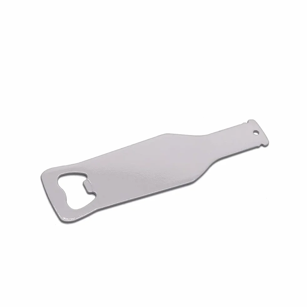 Apribottiglie in acciaio inox vuoto sublimazione - bianco 6pcs