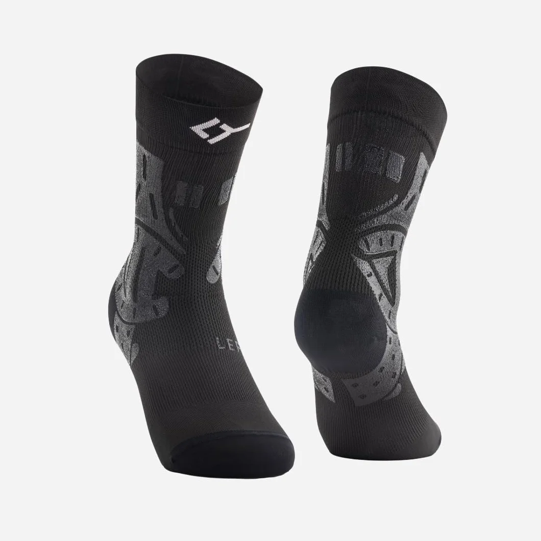 FLOKY Cavigliera Biomeccanica a Compressione Multisport con Bande Siliconiche