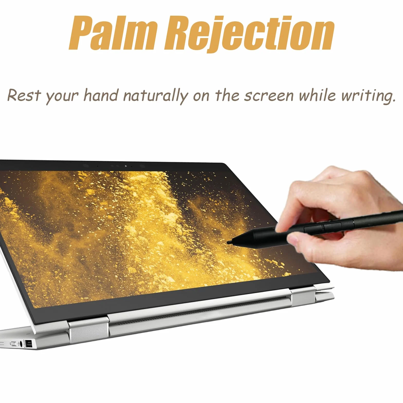 Active - Penna ricaricabile G3, compatibile con HP Ricaricabile Active Pen G3, stilo per HP EliteBook x360 1030 G3/G4 EliteBook x360 1040 G5/G6, ZBook Studio x360 G5 (nero)