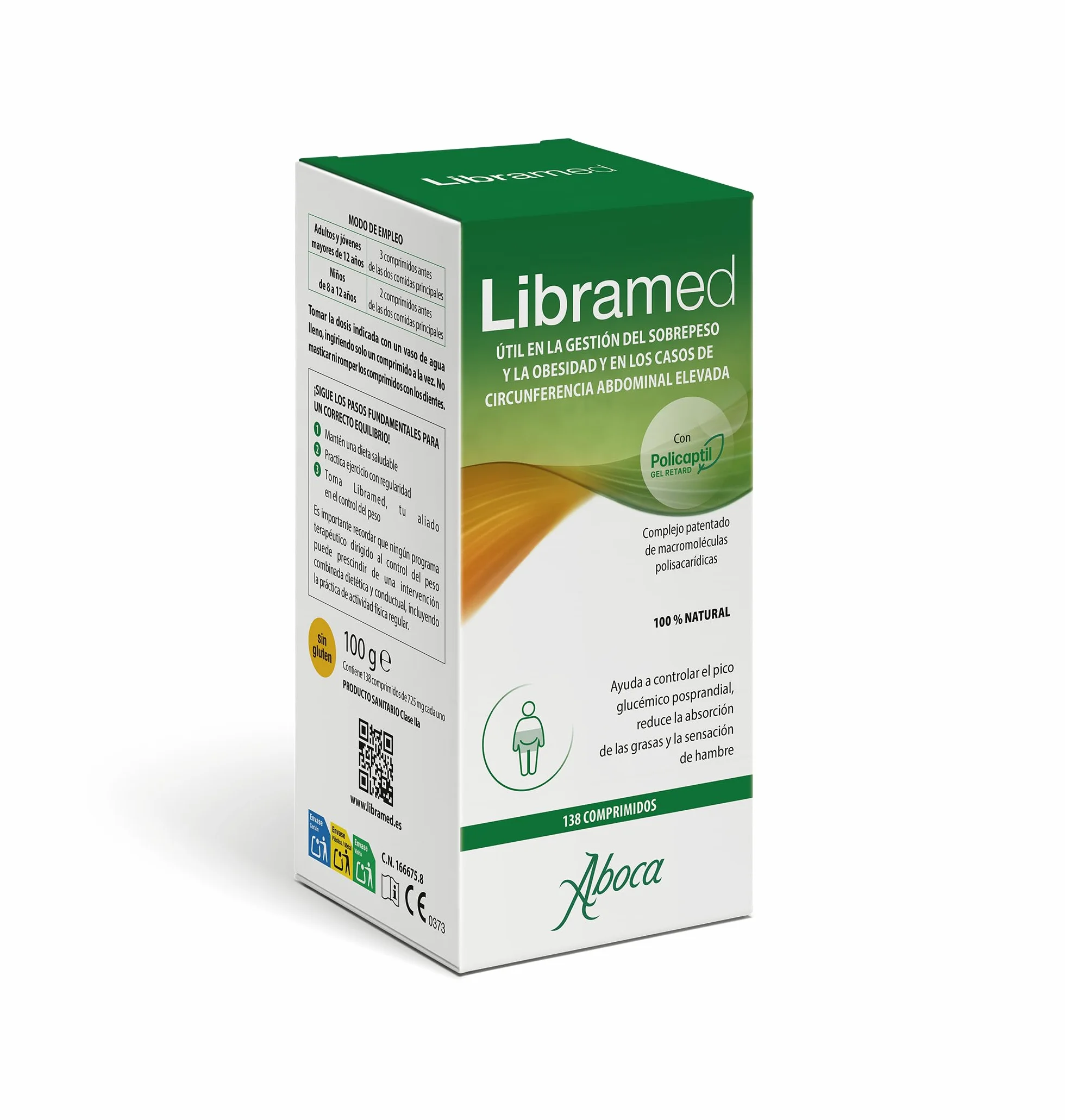 Libramed Aboca 138 Compresse 725mg