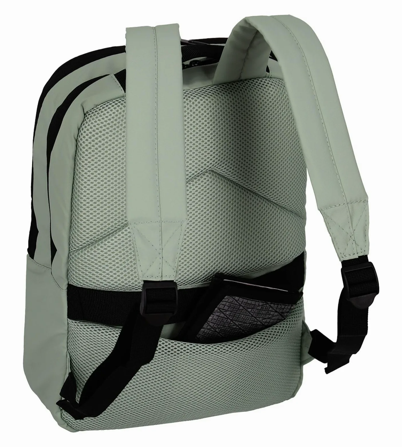travelite zaino per il bagaglio a mano, scomparto per laptop da 13 pollici, zaino idrorepellente con funzione di aggancio, 40 cm, 12 litri, 400 grammi