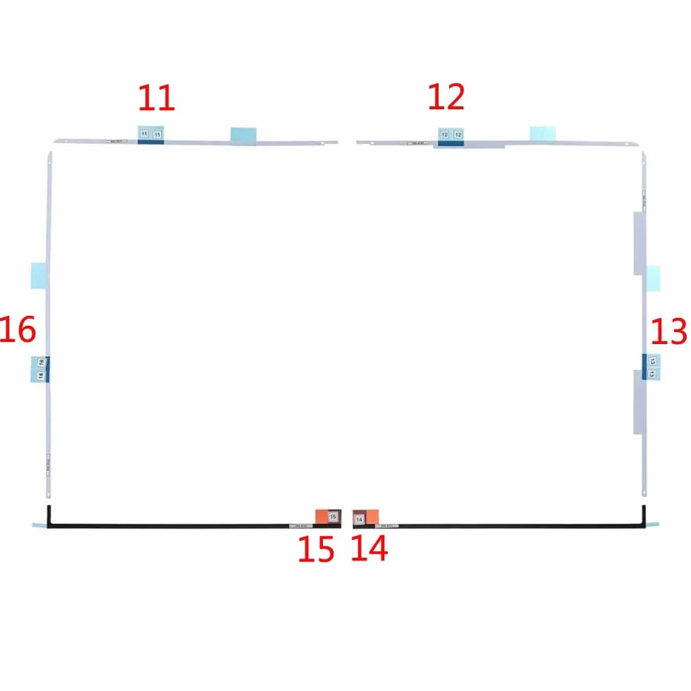 Strisce adesive per Apple iMac A1419 Schermo LCD 27'' edizioni 2012 2013 2014 2015