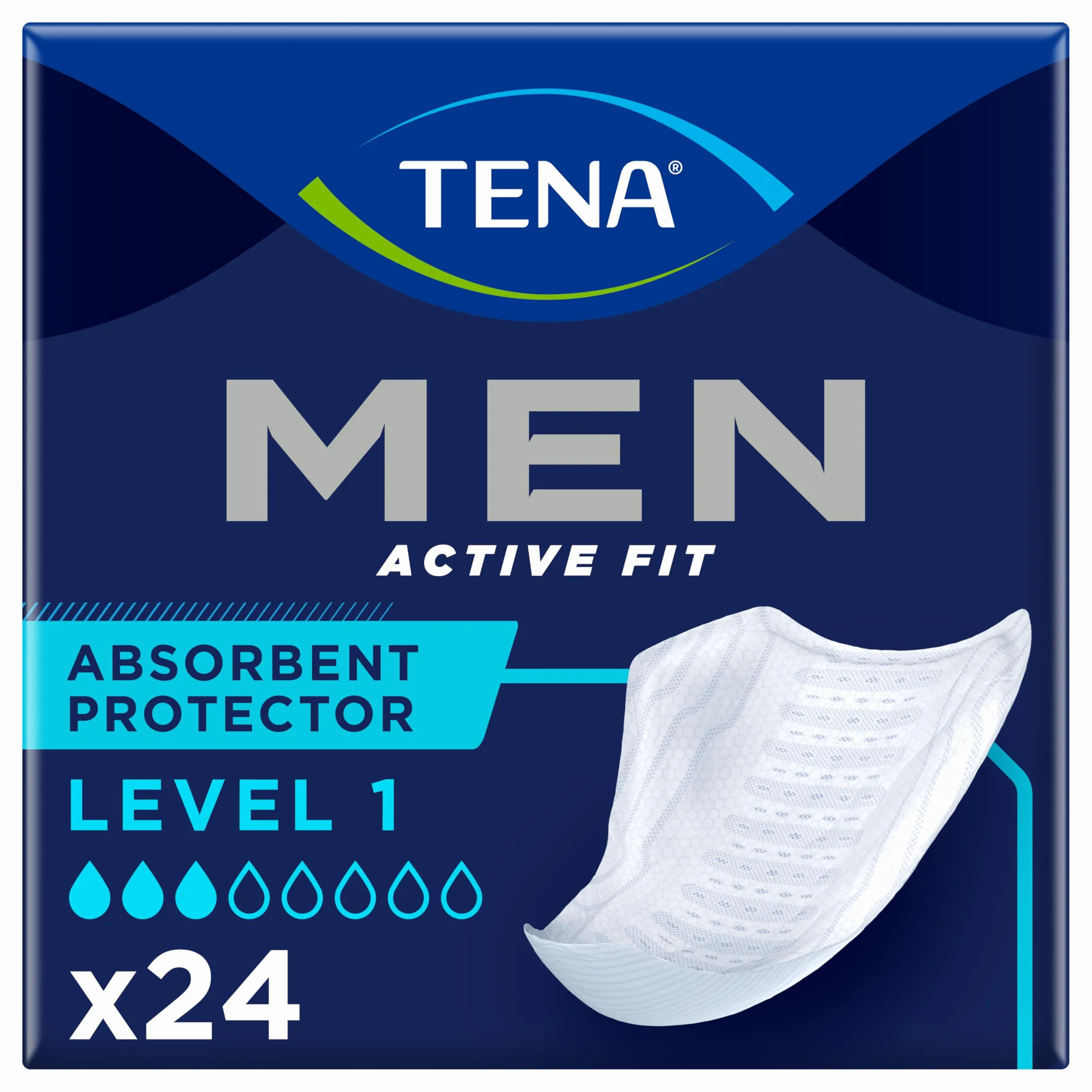 Tena Men Assorbenti maschili livello 1 per piccole perdite