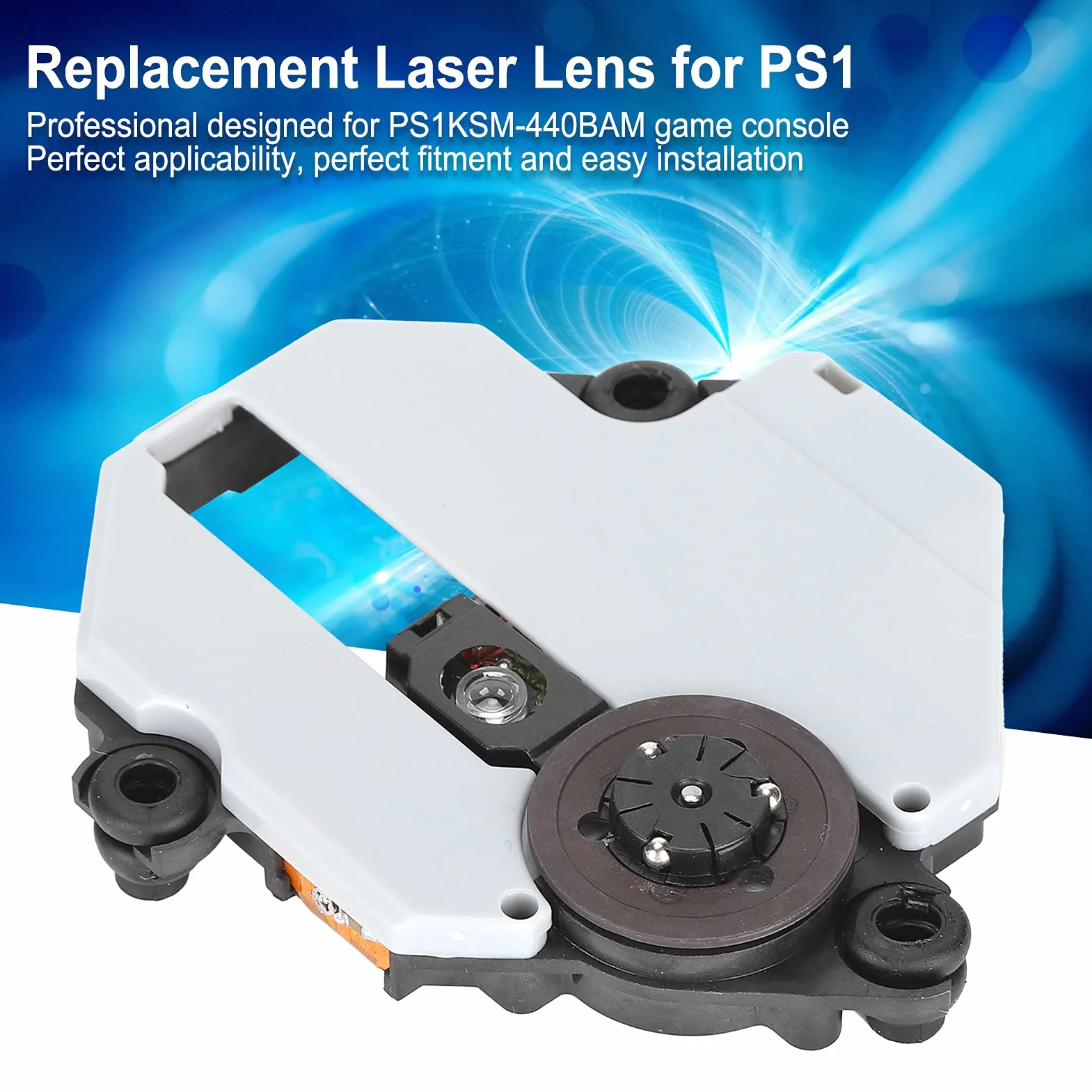 LenteOttica Sostitutiva Compatibile con la Console di Gioco KSM‑440BAM, con Alta Precisione e Accuratezza (KSM-440BAM)