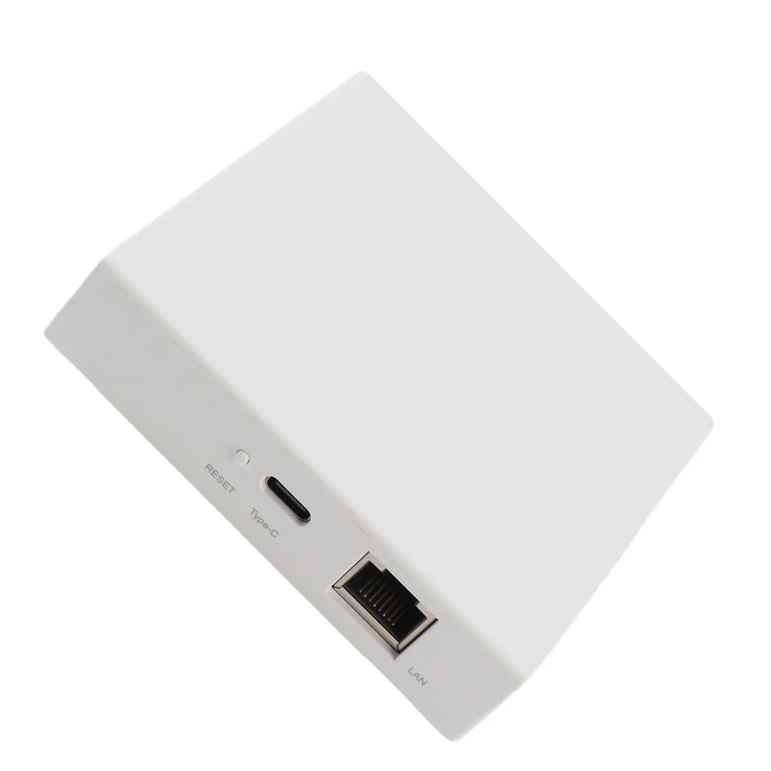 Gateway cablato intelligente per hub domestico intelligente Tuya Zigbee con supporto filettatura Matter Alimentatore USB 5V 1A per automazione domestica intelligente ABS 90x90x22mm