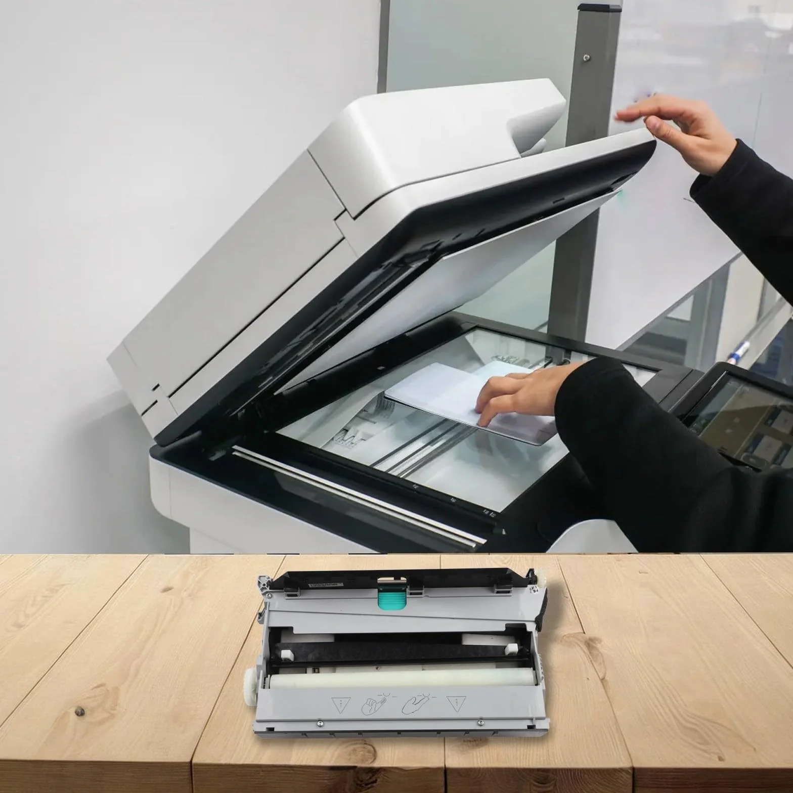 CN598-67004 Unità di raccolta dell'inchiostro residuo del gruppo del modulo di stampa per stampanti HP Pro e PageWide, unità di raccolta del contenitore della carta di scarto della stampante