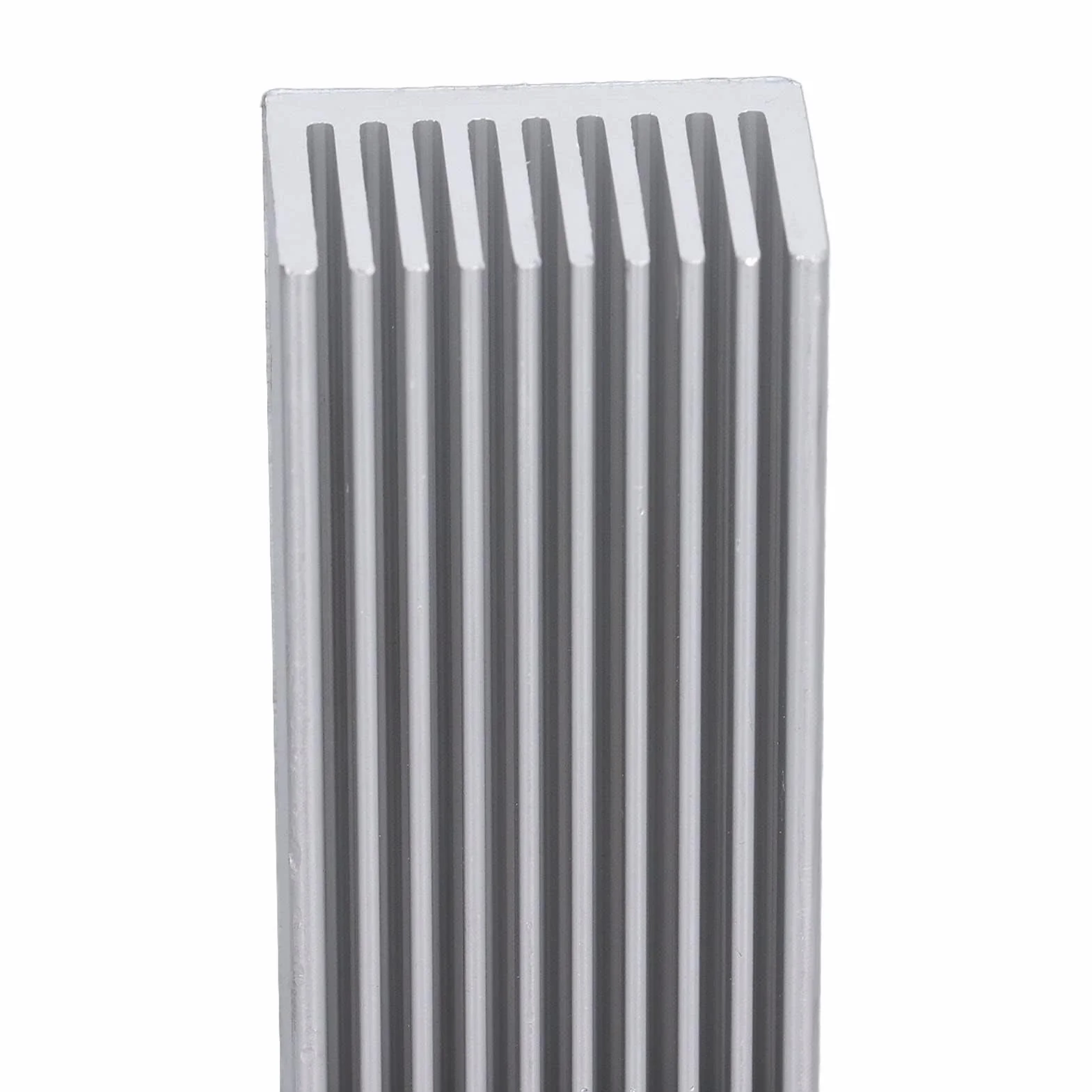 Radiatore di Raffreddamento a Dissipazione di Calore in Alluminio 2 Pezzi per Scheda di Alimentazione della CPU 100x40x30mm(With thermal conductive adhesive)