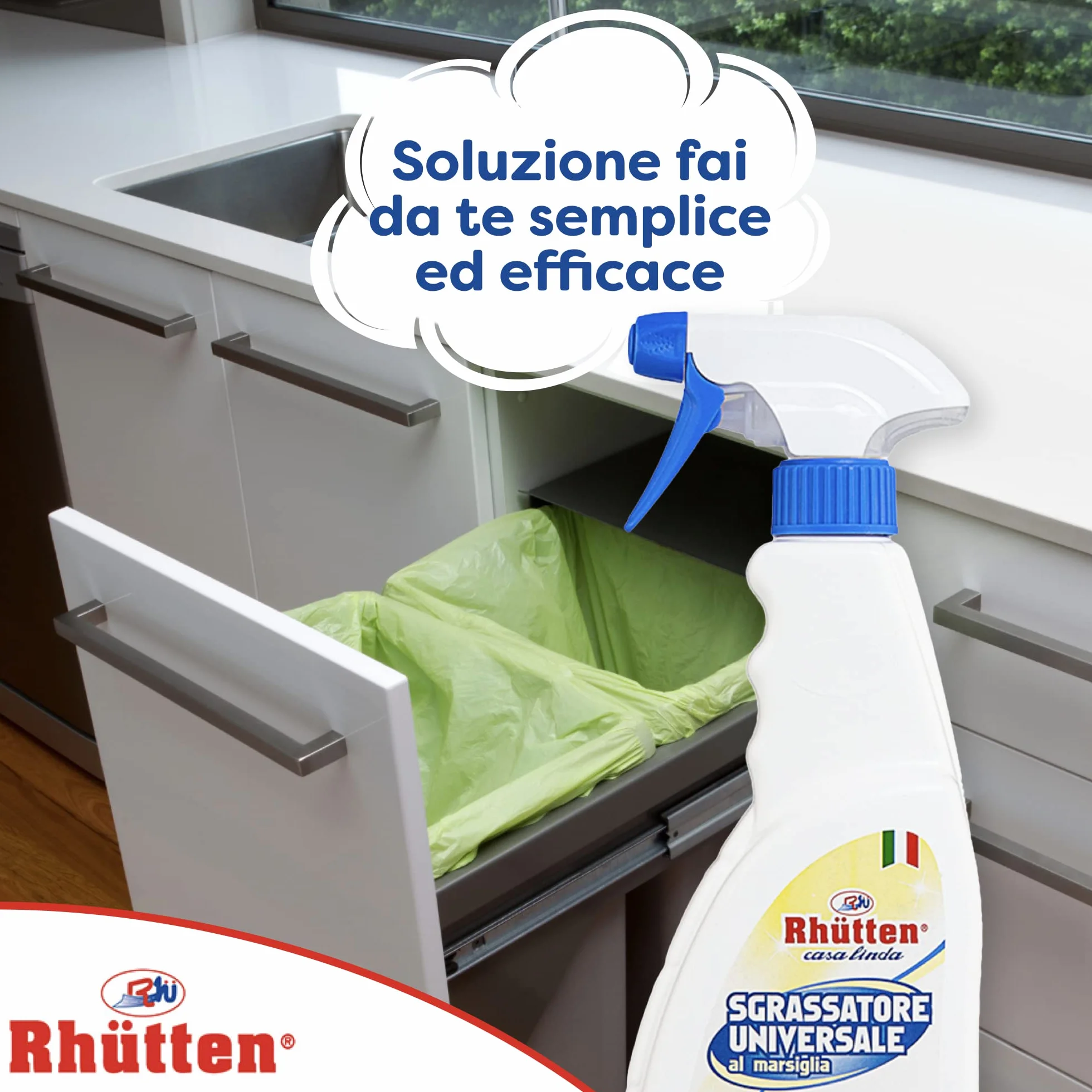Casa Linda Sgrassatore Universale al Profumo di Marsiglia 750ml