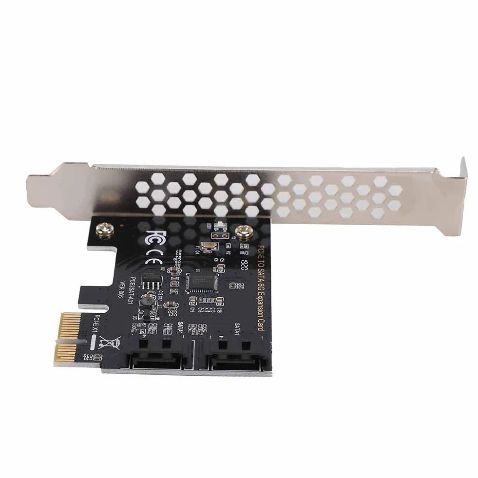 Scheda SATA Scheda controller PCI-E a SATA 3.0 da 2 porte Scheda adattatore PCI Express SATA III da 6 Gbps