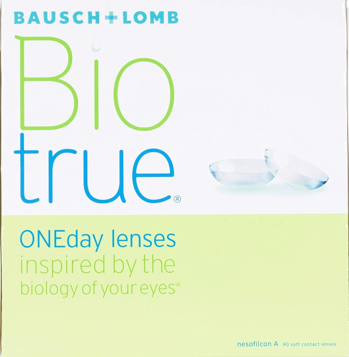 Biotrue ONEday Lenti a Contatto Giornaliere Correttive 90 Lenti BC 8.6 mm DIA 14.2 mm -4.5 Diopt