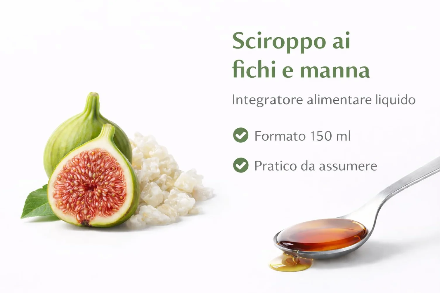 DULCILAX Sciroppo 150 ml con Fichi e Manna Integratore Intestinale Naturale