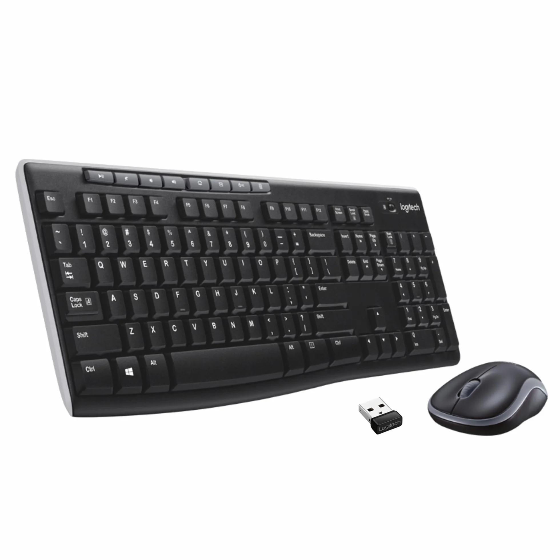 Logitech MK270 tastiera e mouse wireless COMBO - US INT'L QWERTY