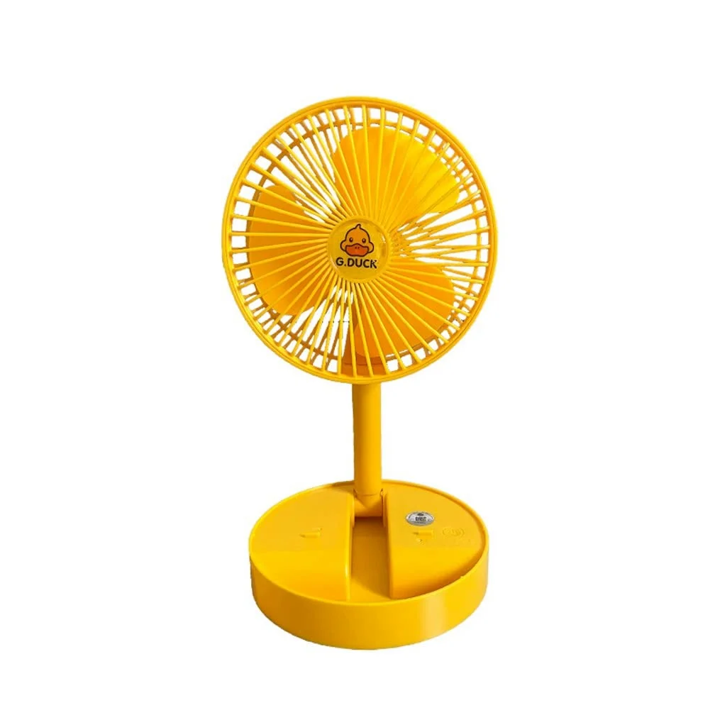 Mini ventilatore Ventola pieghevole retrattile grande ventolo portatile portatile ventilatore desktop USB Ventilatore pieghevole del ventilatore elettrico Desktop Mini retrattile Ventola di raffreddam