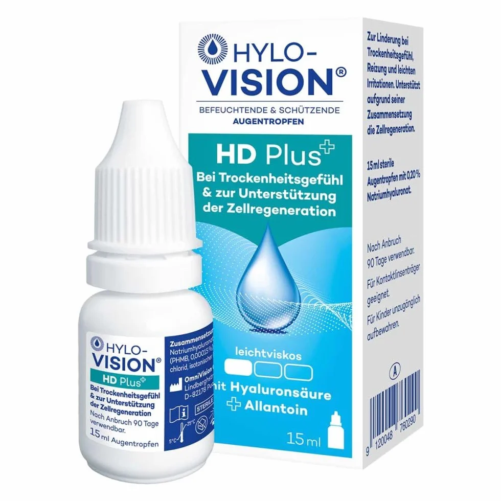 Hylo-Vision HD plus Augentropfen 15 ml Soluzione