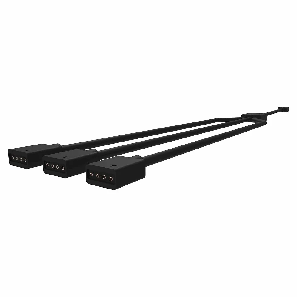 Cooler Master RGB 1-a-3 Cavo Splitter, Connettore LED a 4 Pin e 5 Pin, 58cm