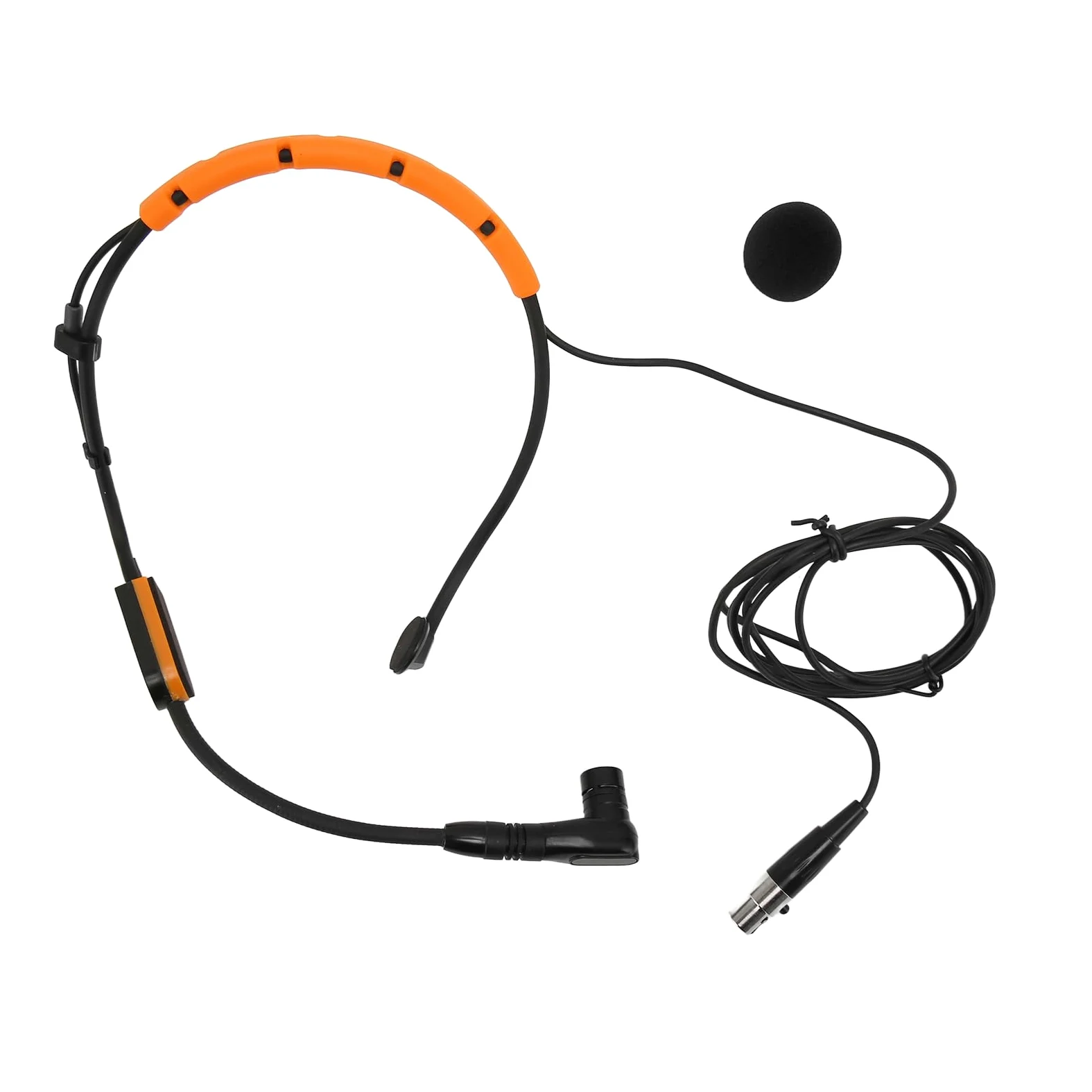 Microfono Ad Archetto per Wireless Shure PGA31 SM31 SM35, Microfono a Condensatore con Cuffia, con Connettore TQG, Resistente Alle Intemperie (YELLOW)