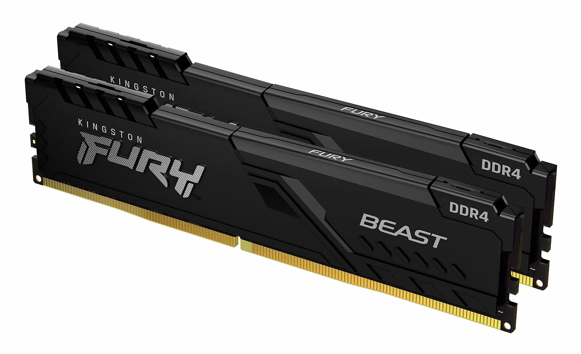 Kingston Kit di memoria FURY Beast 16 GB (2 x 8 GB) 3200 MHz DDR4 CL16 per PC Kit de 2 KF432C16BBK2/16