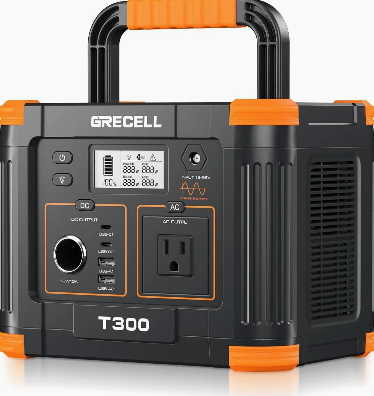 Power station portatile da 300W,288Wh