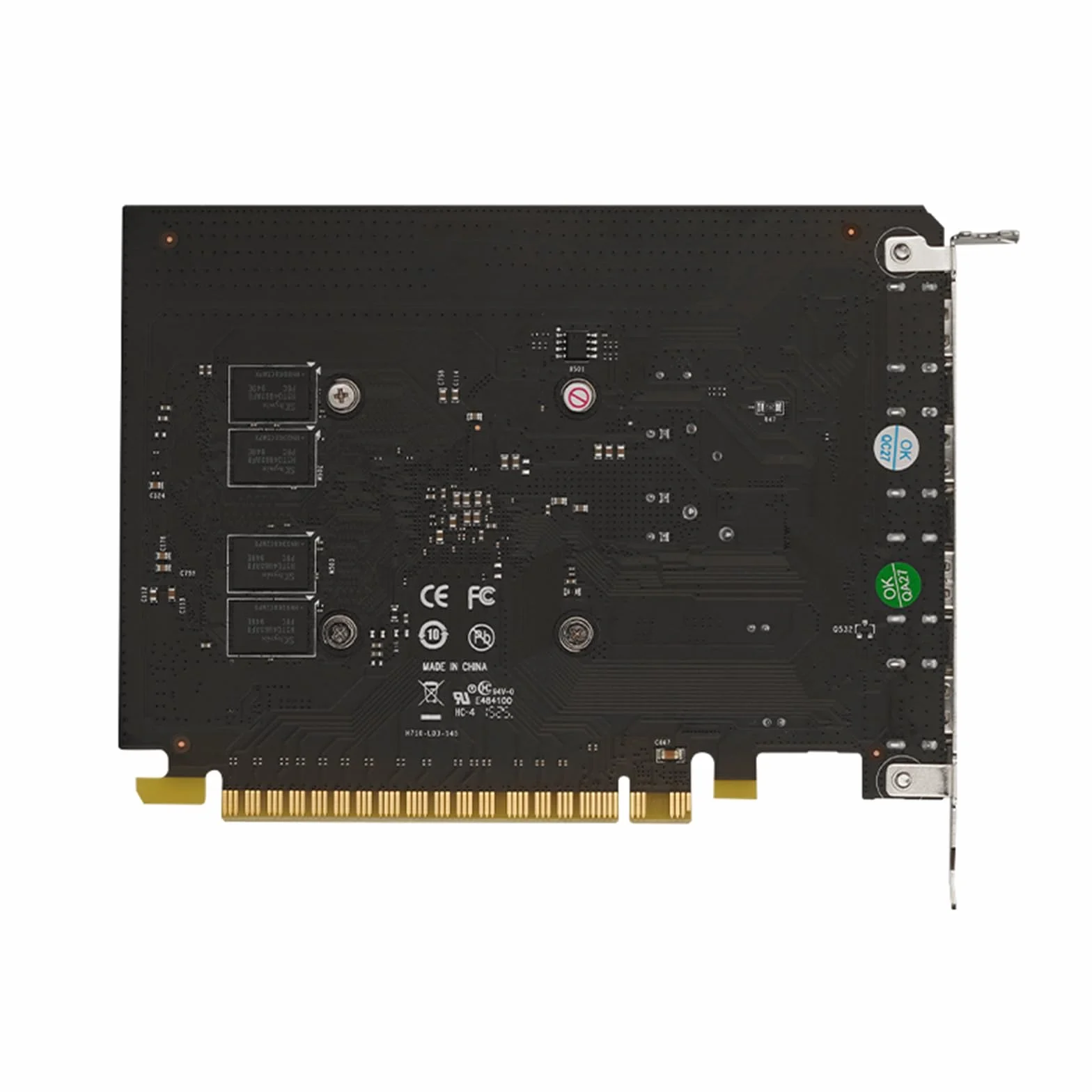 MAXSUN GeForce GT 730 - Scheda grafica GDDR3 da 4 GB, HDMI 4X, supporto scheda video 4K a 30 Hz, PCI Express 2.0 x8, GPU silenziosa