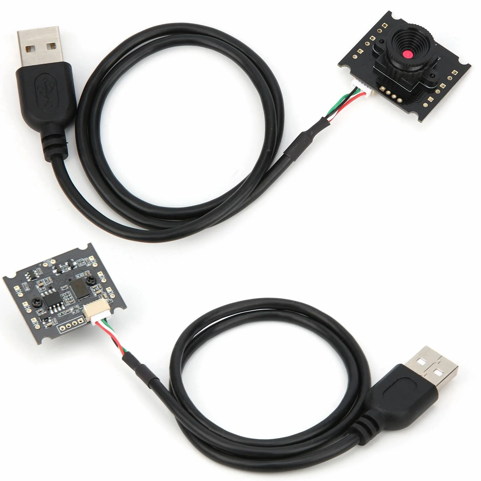 Modulo Fotocamera USB Webcam Sostituzione HD HBV-W202012HD, Interfaccia USB per WinXP/Win7/Win8/Win10/macOS/Linux/Android, WebCam Alta Definizione per PC e Laptop