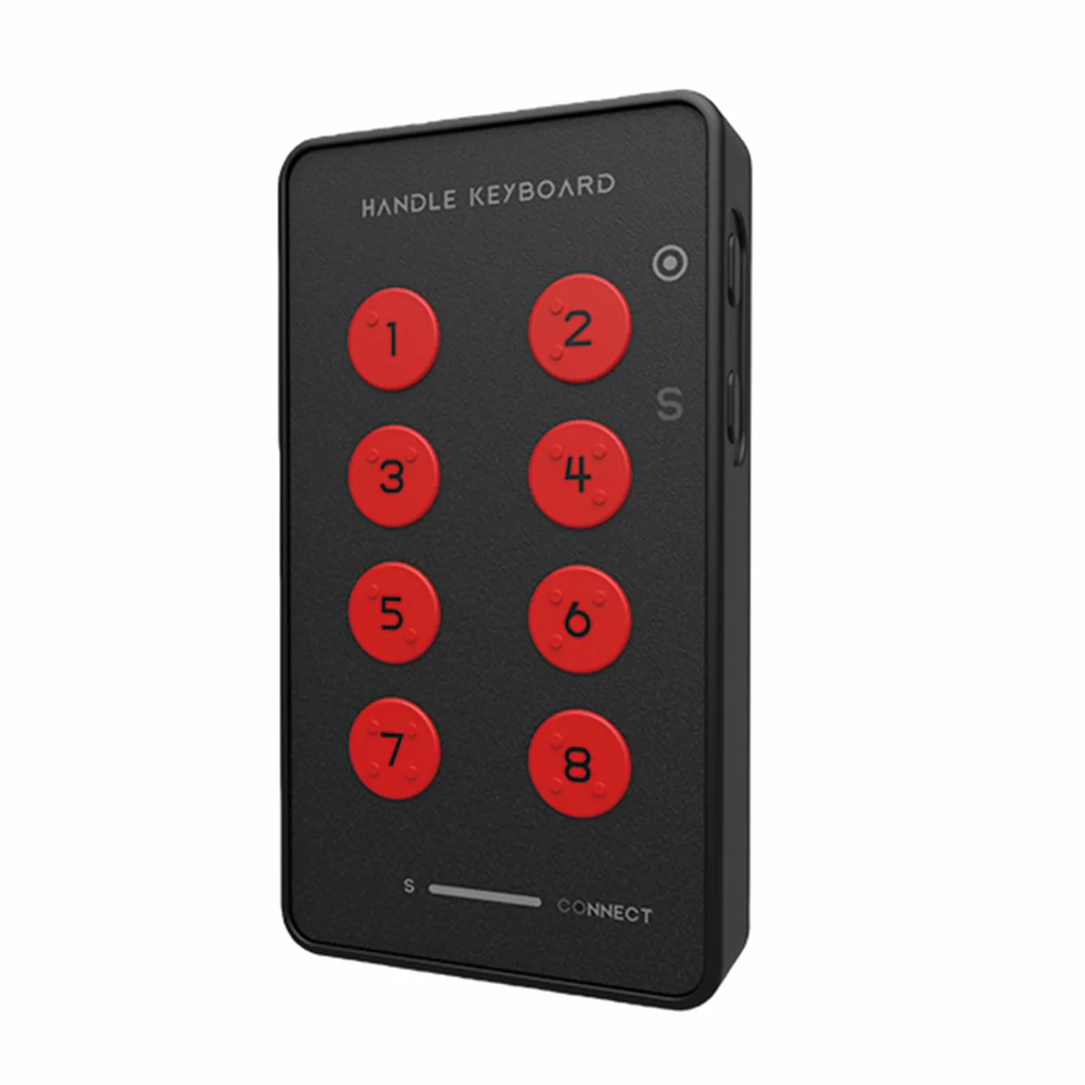 Tastiera palmare USB personalizzata, tastierino programmabile multifunzione, tastiera di registrazione Bluetooth portatile con 8 tasti, funzione copia e incolla per Android.