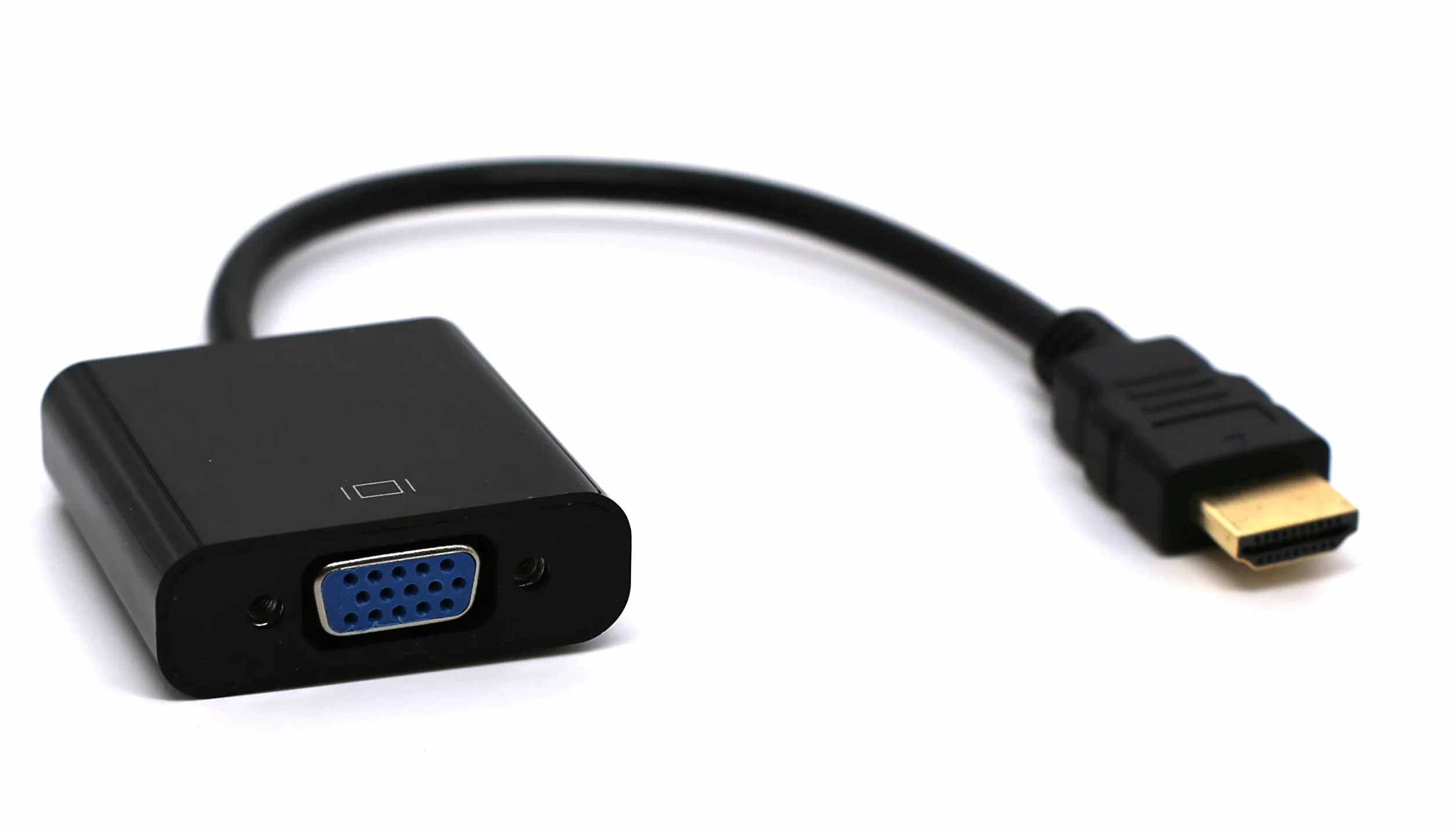 DigitalTech® Adattatore da HDMI a VGA 1080P Convertitore Maschio a Femmina per Monitor, Computer, Portatile, Proiettore, Tablet, Laptop, ultrabook, Chromebook, PS3, Xbox One, Xbox 360, Wii U