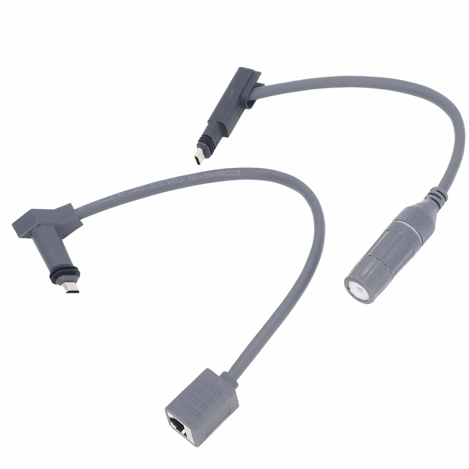 Goshyda per Adattatore SPX Maschio a RJ45, Impermeabile per Connettore Cavo Connettori Femmina RJ45 1200 Mbps per Antenna Parabolica Gen 2 e Router
