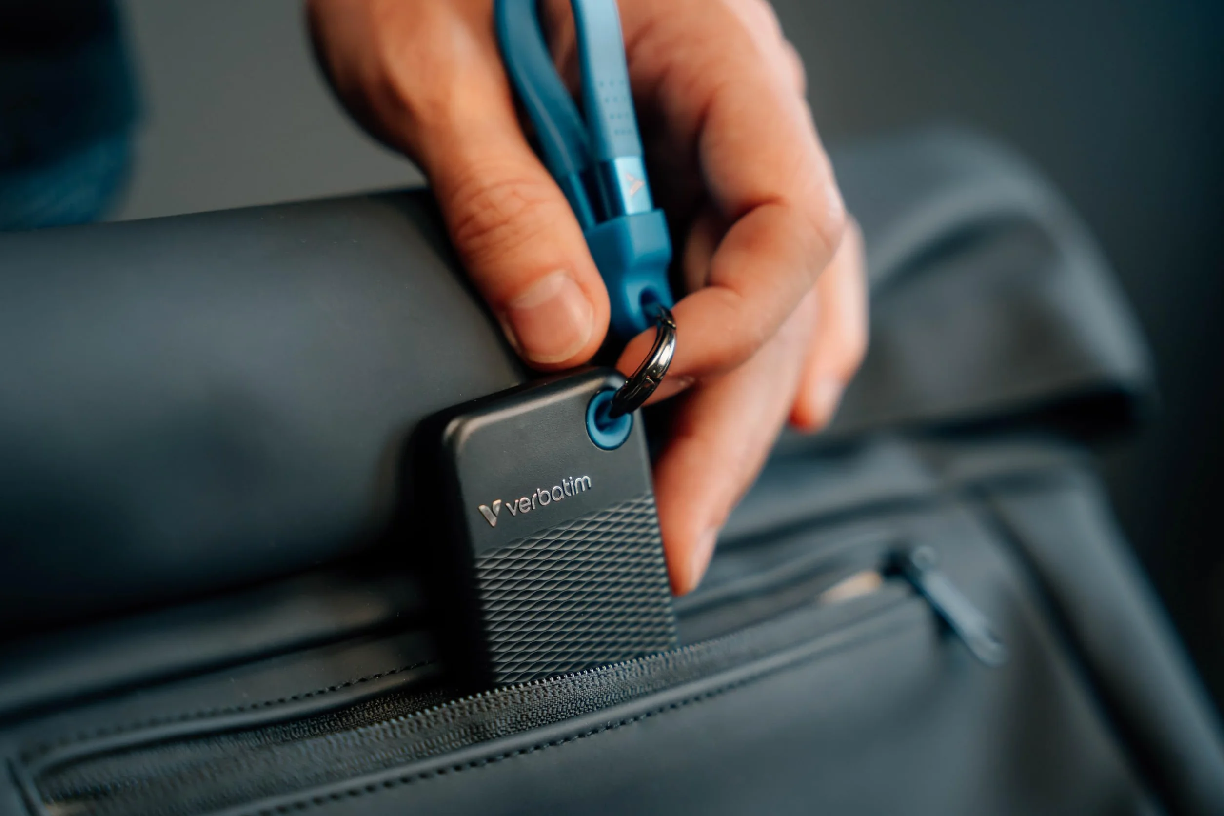 Ssd Esterno - Verbatim - Pocket - 1tb - Nero/blu