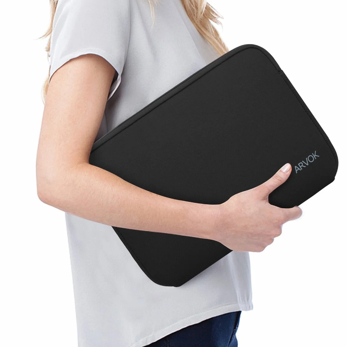 Arvok 15 15,6 16 Pollici Sleeve per Laptop/Impermeabile Custodia di Neoprene Borsa/Caso Protettiva/Borsa da Trasporto per MacBook/Acer/Dell/Lenovo/HP/Samsung/Sony/Toshiba/Ultrabook