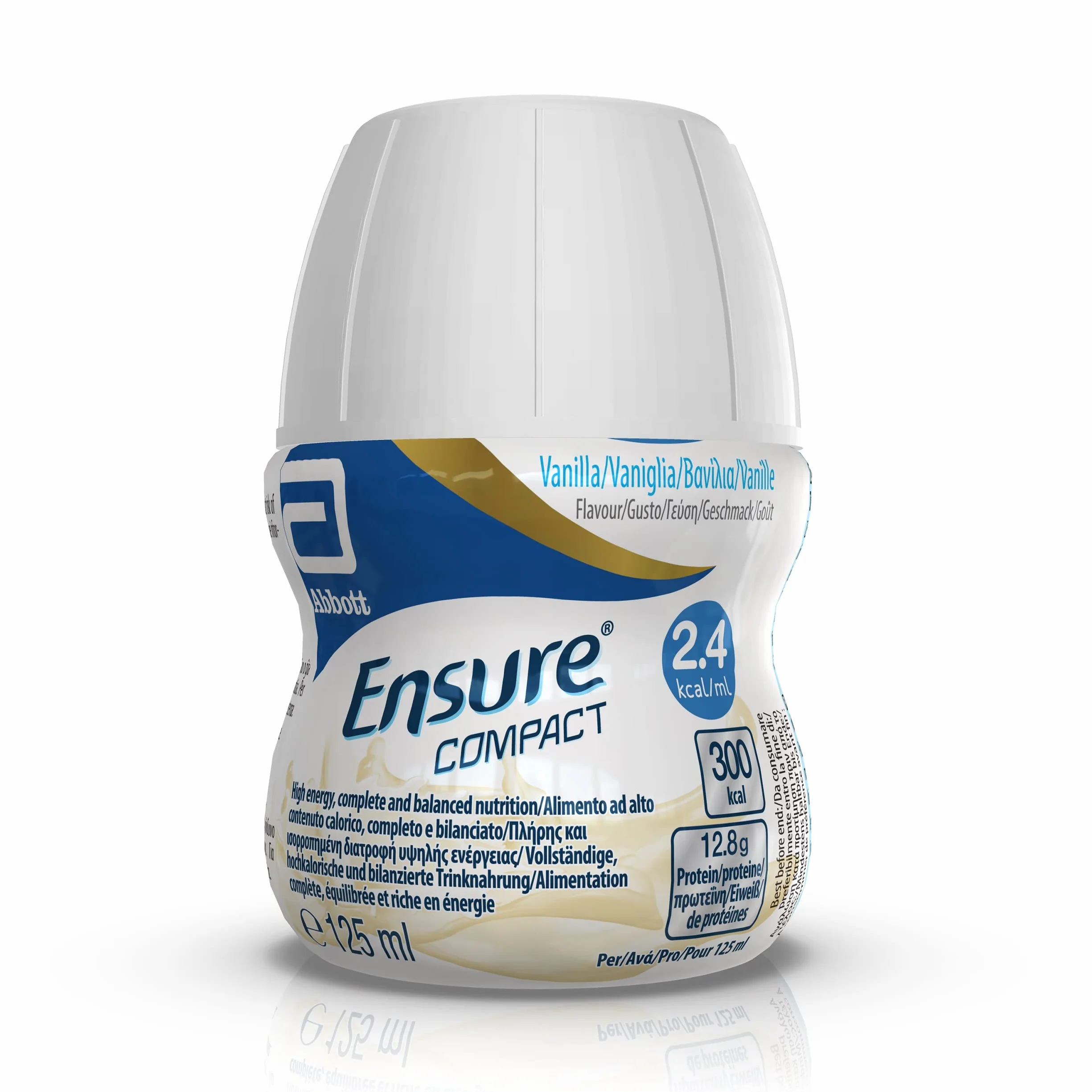 Ensure Compact Supplemento Alimentare Proteico Bevanda 4x125ml Vaniglia