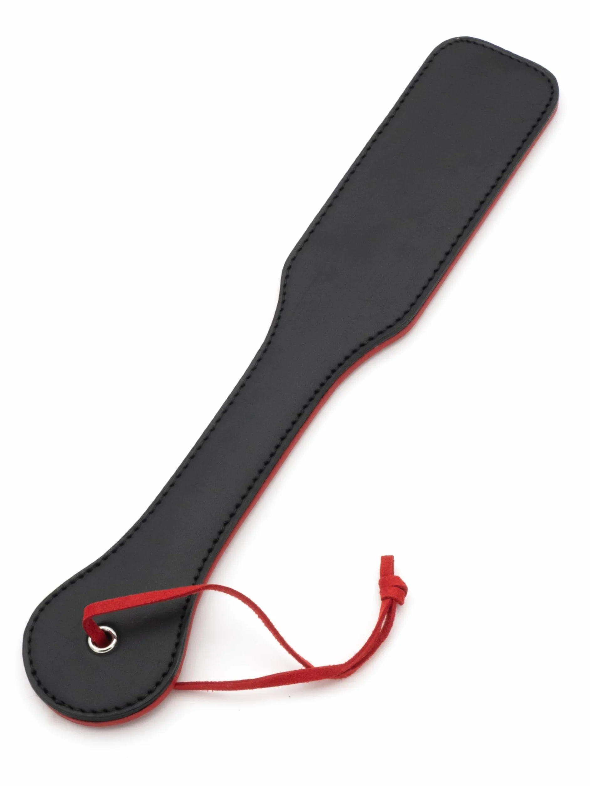 BONDAGERIE® Pàlettà rìgida bicolor Nero e Rosso ecopelle