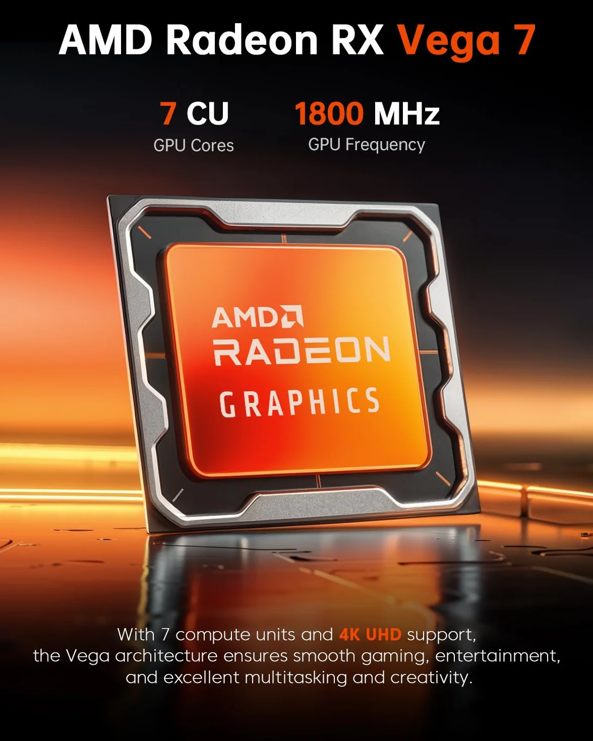 ACEMAGIC Kron Mini K1 Mini PC AMD Ryzen 5 7430U 16GB LPDDR4 RAM 512GB M.2 SSD AMD Radeon Graphics WiFi 6 BT 5.2