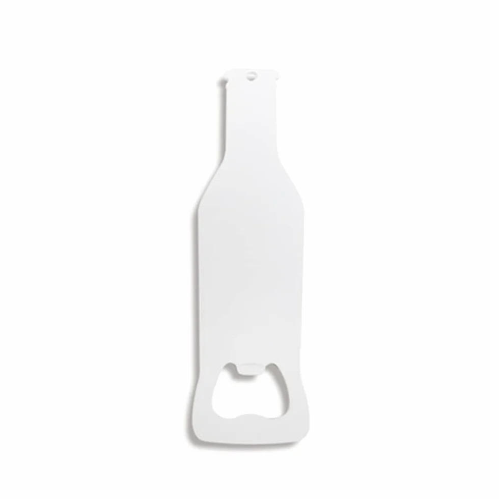 Apribottiglie in acciaio inox vuoto sublimazione - bianco 6pcs