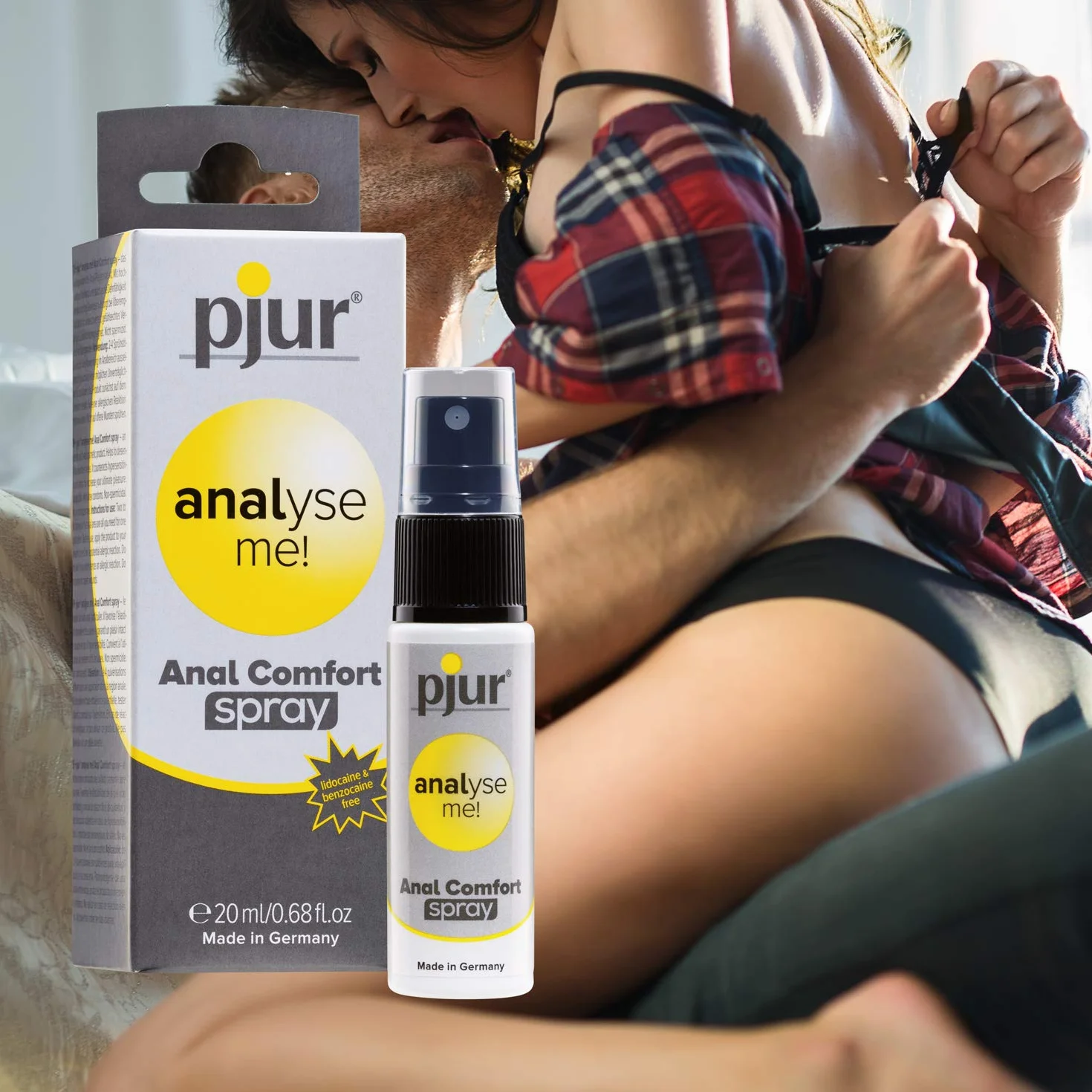 Pjur Analyse Me! Spray 20ml z Pantenolem i Aloe Vera