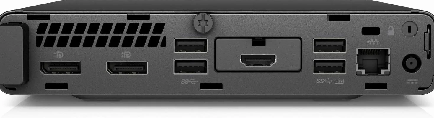 HP EliteDesk 800 G5 Mini PC Desktop, Intel Core i5-9500T, 8 GB RAM, 256 GB SSD, WiFi, Bluetooth, Windows 11 Pro (ricondizionato)