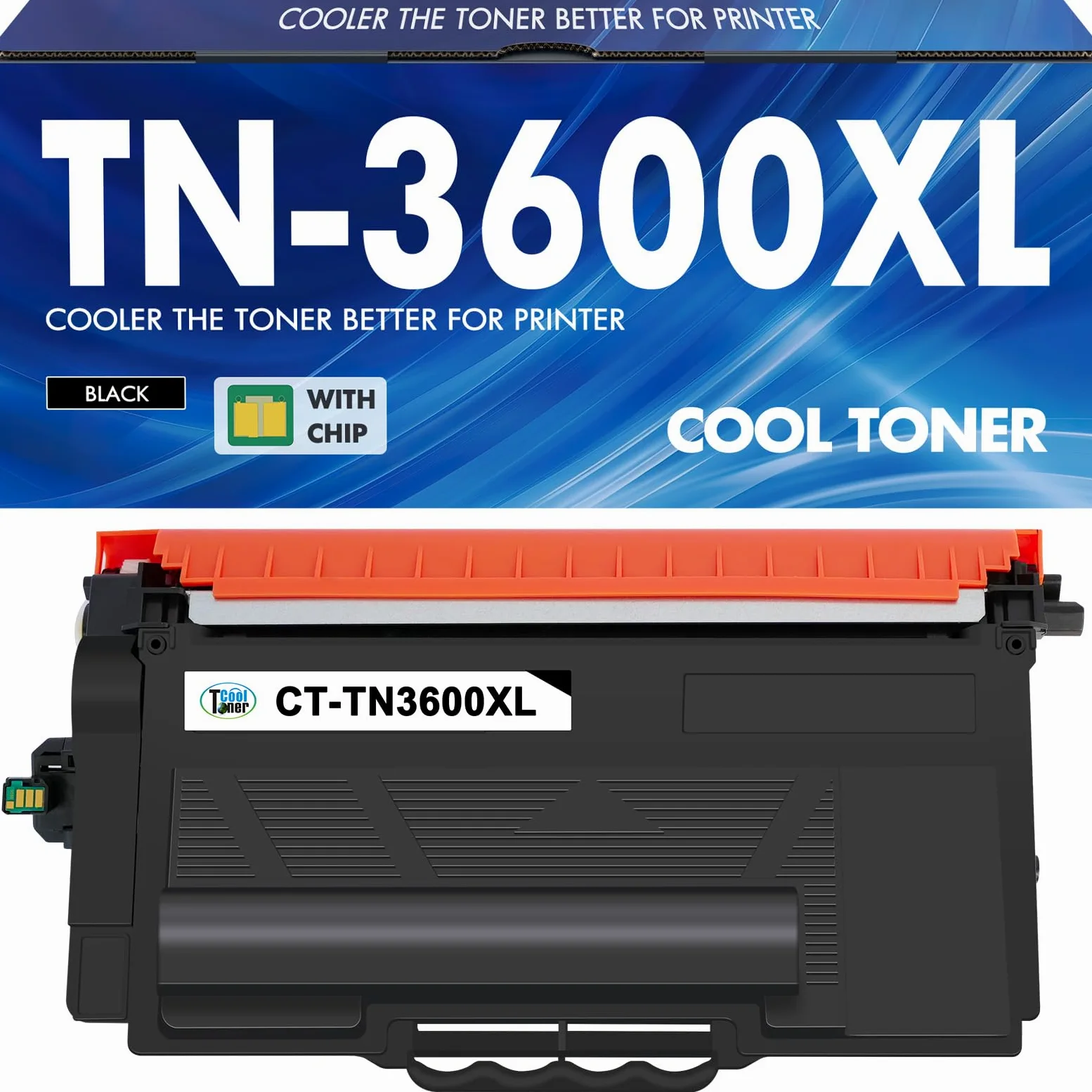 TN3600XL TN3600 TN-3600XL HL-L5210DN MFC-L5710DW Toner Con Chip 1-Pack | Compatibile per Brother TN-3600 MFC-L5710DN MFC-L6710DW HL-L6415DN HL-L6210DW DCP-L5510DW MFC-L6910DN HL-L5210DW HL-L5215DN