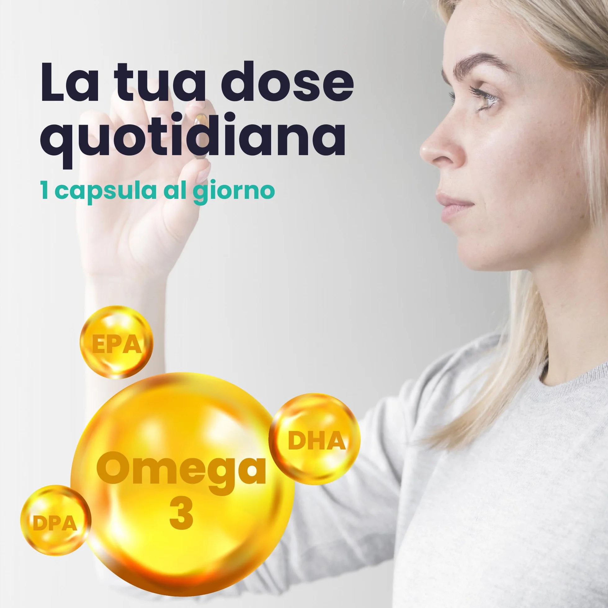 Brudy Lab Focus & Memory Nootropico Concentrato Omega 3 Alto DHA 60 capsule