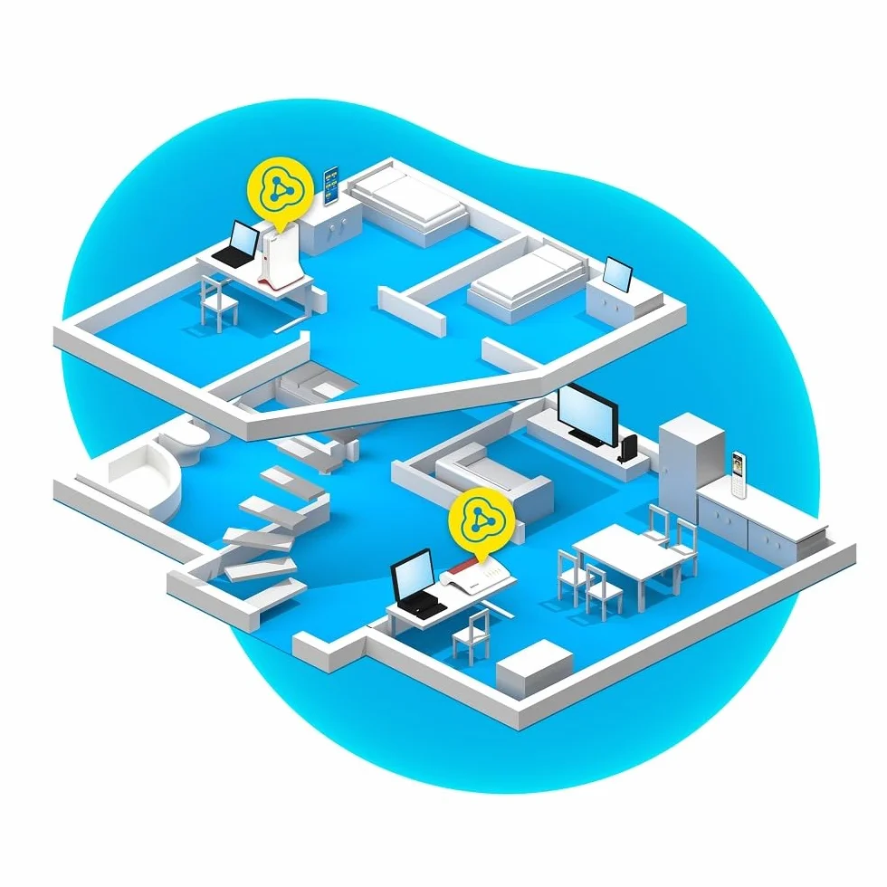 FRITZ!Repeater 6000 Edition International, Ripetitore - Wi-Fi 6 extender Triband con 2x 2.400 Mbit/s (5 GHz) & 1.200 Mbit/s (2,4 GHz), Mesh, Access Point, 2x Gigabit LAN, Interfaccia in italiano