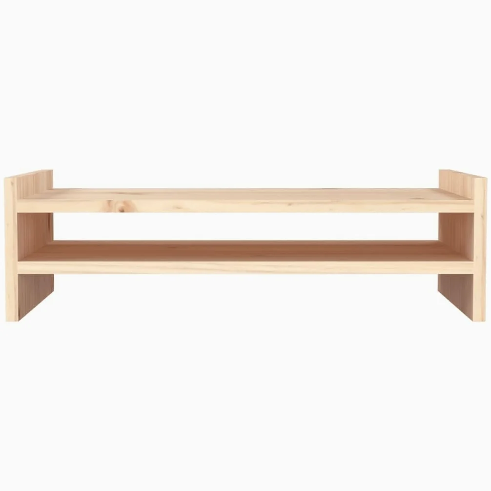 Supporto per monitor 50 x 27 x 15 cm in legno di pino solido 02_0004423